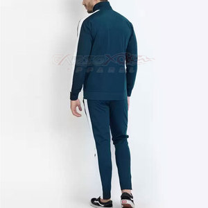 Ensemble de survêtement 2 pièces imperméable pour homme, veste zippée décontractée, pantalon de sport, sweat-shirt - Product Image 2