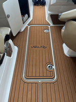 Komin Tapis en mousse de pont marin EVA pour bateau personnalisé pour 2010 Sea Ray 330 Sundancer