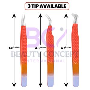 Anti-Static Stainless SteelVolume Lash Tweezers for Beauty and Personal Car - Product Image 4