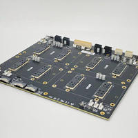 Papan Adaptor NVIDIA Tesla V100 SXM2 4-Kartu GPU Baseboard 300GB/s Dukungan NVLINK Kecepatan Penuh
