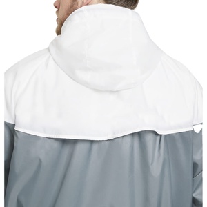 Veste coupe-vent en polyester imperméable extérieur de haute qualité veste coupe-vent d'impression de logo personnalisé de mode 2025 - Product Image 4