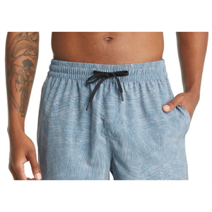Costume da bagno Zella Bluffs XS Board Shorts blu con stampa Weather Tiled Elm - Product Image 5