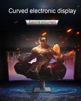 Ultra-Wide 38 Inch Curved 4K Frameless Gaming Monitor 16:9 165Hz HDR IPS Low Input Lag FreeSync Adjustable Stander