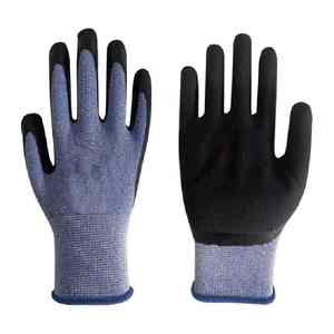 Guantes de Mecánico de Cuero de Grano de Piel de Vaca y Cabra al por Mayor, Guantes de Conductor con Funciones Anti-Corte y Anti-Impacto - Product Image 4