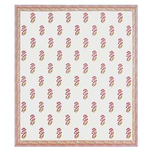 BLOCS d'INDE Super King Size Drap de lit Bloc à main Imprimé 100% Coton Couleur 6 270X270 - Product Image 6