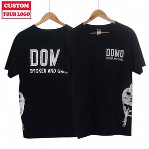 Vente en gros de t-shirt surdimensionné en coton avec logo imprimé pour hommes personnalisé 180 g/m² de longueur épaule lourde t-shirt graphique personnalisé - Product Image 3