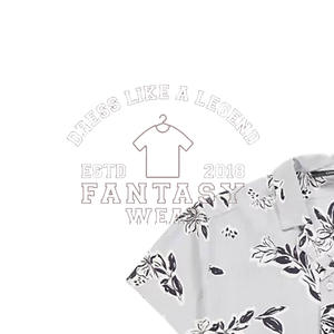 FANTASY WEAR Blusa Informal Moderna para Mujer, Estampado Floral, Corte Holgado, con Logotipo Personalizado - Product Image 5