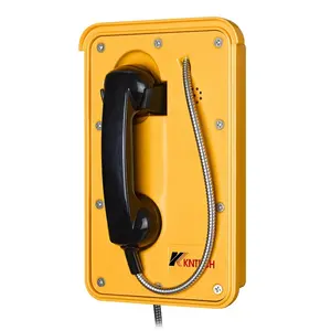 KNTECH Robust aluminium alloy die-cast body Outdoor Weatherproof telephone IP66 Industrial telephone KNSP-10