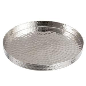 Table en métal martelé moderne Plateau Ottoman Décoratif Floral Fruit-Thème pour Anniversaire Diwali Mariage Ramadan Baptême Occasions - Product Image 6