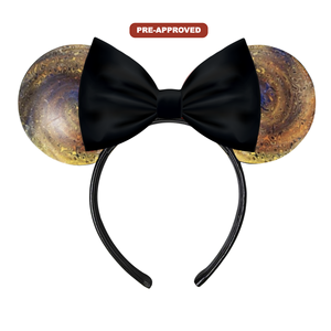 Pedido de Fábrica Personalizado H.E.R. Accesorios: Diadema con orejas de ratón hechas a medida, accesorio para el cabello con diseño de vinilo brillante, ajuste universal - Product Image 1