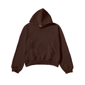 Pull à capuche surdimensionné personnalisable pour femmes, col montant, logo brodé sur le devant, streetwear, taille OEM - Product Image 5