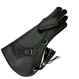 ถุงมือเหยี่ยวจับนกออกแบบใหม่สีหนังยาวคุณภาพสูงสองชั้นกันน้ำออกแบบได้ตามต้องการ - Product Image 5