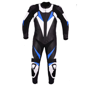 Traje de moto de alta calidad OEM, traje de cuero de moto personalizado, traje de carreras de moto de clasificación superior - Product Image 2