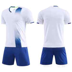 Maillots de football pour adultes en gros, impression personnalisée, unisexe, manches courtes, maillots de football respirants, séchage rapide, 100% polyester - Product Image 5