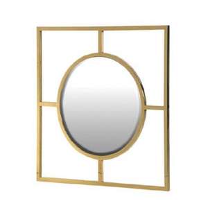 Espejo de Pared de Metal de Estilo Único y Moderno para Decoración del Hogar, Diseño de Flores, Espejo Colgante para Decoración de Hoteles - Product Image 4