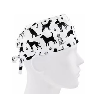 หมวกผ้าคอตตอน100% สำหรับผู้หญิงและผู้ชายหมวกทำงานสำหรับโรงพยาบาล - Product Image 1