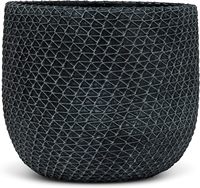 Meilleure vente Ensemble de 3 décors de maison en forme de pot de fleur Nouveau design Décoration de jardin Jardinière en métal Fabricant en gros Fournisseur