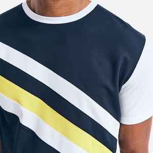 Venta al por mayor personalizado impreso y bordado Logo anillo hilado Camiseta de algodón para los hombres 100% algodón poliéster sublimación procesada - Product Image 3