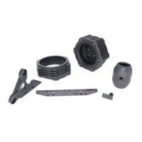 Usinage de dissipateurs thermiques en aluminium, pièces en aluminium anodisé, pièces tournées en laiton, prototype, usinage CNC, usinage CNC à faible volume