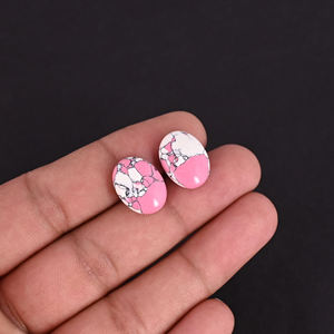 อัญมณีทรงรีทรงหลังเบี้ยสีเทอร์ควอยส์จีนอัญมณีหลวม - Product Image 4