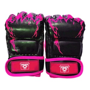 Gants de boxe professionnels en cuir Pu Gants sur mesure de marque privée Gants MMA de haute qualité - Product Image 4