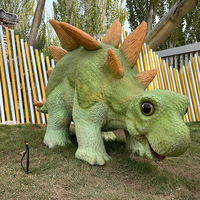 Pour le modèle de dinosaure simulé Jurassic Park Animatronic électrique pour une utilisation intérieure/extérieure pour les parcs d'aventure publics de centres commerciaux