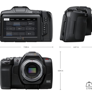 Meilleure qualité Pocket Friendly Design Cinema Camera 6K Pro CINECAMPOCHDEF06P - Product Image 4