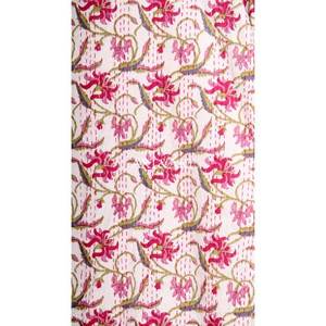 Designer Cotton Handmade Kantha Kimono Summer Fashionable Long Kimono Natural Waistline Breathable Quick Dry V-neck Floral - Product Image 4