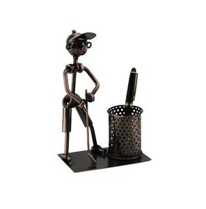Portalápices de Metal con Diseño de Ramita, Ligero, Acabado Plateado, para Decoración de Escritorio en Hogar, Estudio u Oficina - Product Image 2