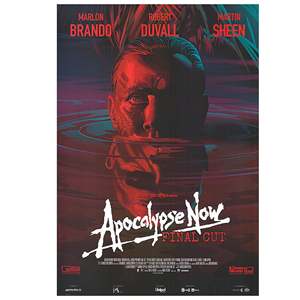 Póster de acuarela de Martin Sheen para Apocalypse Now, vinilo impreso digitalmente con corte final para decoración del hogar - Product Image 6