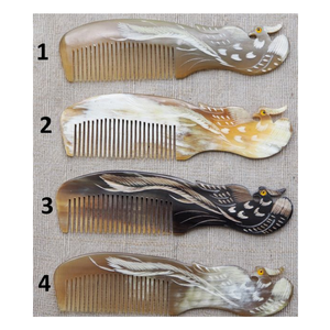 Peigne de Massage Gua Sha à la mode de haute qualité peigne en corne de buffle d'eau pour masser-Caryln - Product Image 1