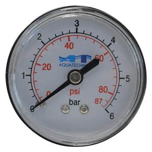 Manómetro para Bomba Eléctrica, Conexión Inferior - Máx. 6 Bar - Product Image 1