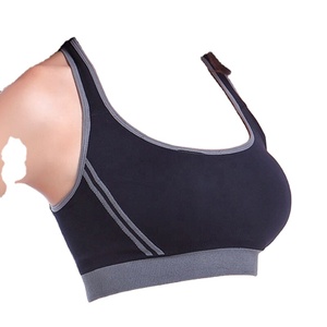 Venta al por mayor personalizado Y-back Cruz acolchado mujeres Fitness Crop Top deporte Yoga sujetador para gimnasio Push Sujetador deportivo - Product Image 4