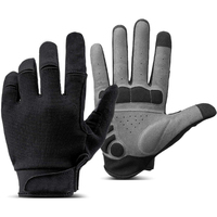 Guantes de ciclismo de montaña de dedo completo personalizables antideslizantes y acolchados antigolpes hechos en Pakistán