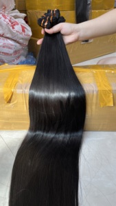 Fábrica de cabello de Vietnam Paquetes al por mayor Trama de hueso recto Gran stock Cabello virgen de alta calidad 100% Cabello Remy - Product Image 2
