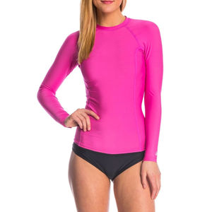 Top Quality Customized Design Quick Dry Long Sleeve Rash Guard <b>for</b> <b>Women</b> Factory Sale Custom Design <b>Women's</b> Rash Guard - Product Image 1