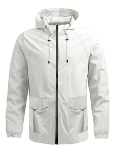 เสื้อแจ็คเก็ตกันลมแบบมีฮู้ดสำหรับฤดูหนาวปี 2025 รุ่นสั่งทำพิเศษสำหรับทุกเพศ  ผ้าแคนวาสกันน้ำ เป็นมิตรกับสิ่งแวดล้อม ระบายอากาศได้ดี - Product Image 5