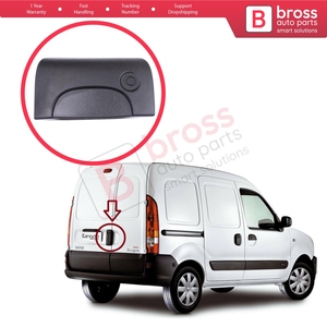 มือจับเปิดประตูท้ายรถยนต์สีดำ รุ่น BDP1423 สำหรับ Kangoo Kubistar MK1 X76 FC KC ปี 1997-2009 รหัส 8200153668 - Product Image 5