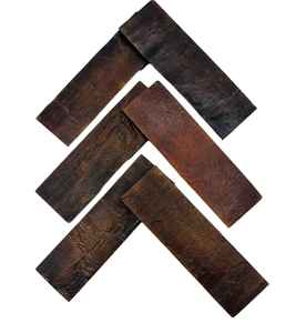 Cuchillo de cuerno de toro de buey Premium hecho a mano, escamas ásperas de corteza orgánica Natural sin terminar, Diseño Artesanal rústico, cuerno de carnero, artesanías de suministro - Product Image 2