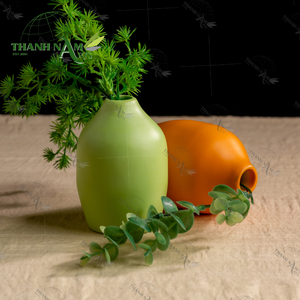 Nouvel arrivage Flore Vase moderne en bambou enroulé Porte-fleurs décoratif écologique pour la maison et le café - Product Image 5