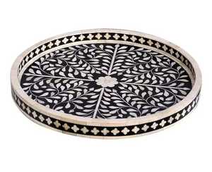 Producto de lujo de la mejor calidad, bandeja para servir con Incrustaciones de nácar, bandeja para servir de nácar hecha a mano de alta calidad de S A And Sons - Product Image 2