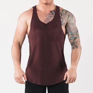Camisetas sin mangas para hombre personalizadas Ropa de playa transpirable con impresión personalizada - Product Image 6