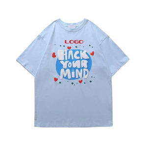 2025 qualité 100% coton OEM votre marque t-shirt Logo unisexe à manches courtes hommes grande taille personnalisé 3D mousse bouffée impression t-shirts - Product Image 5