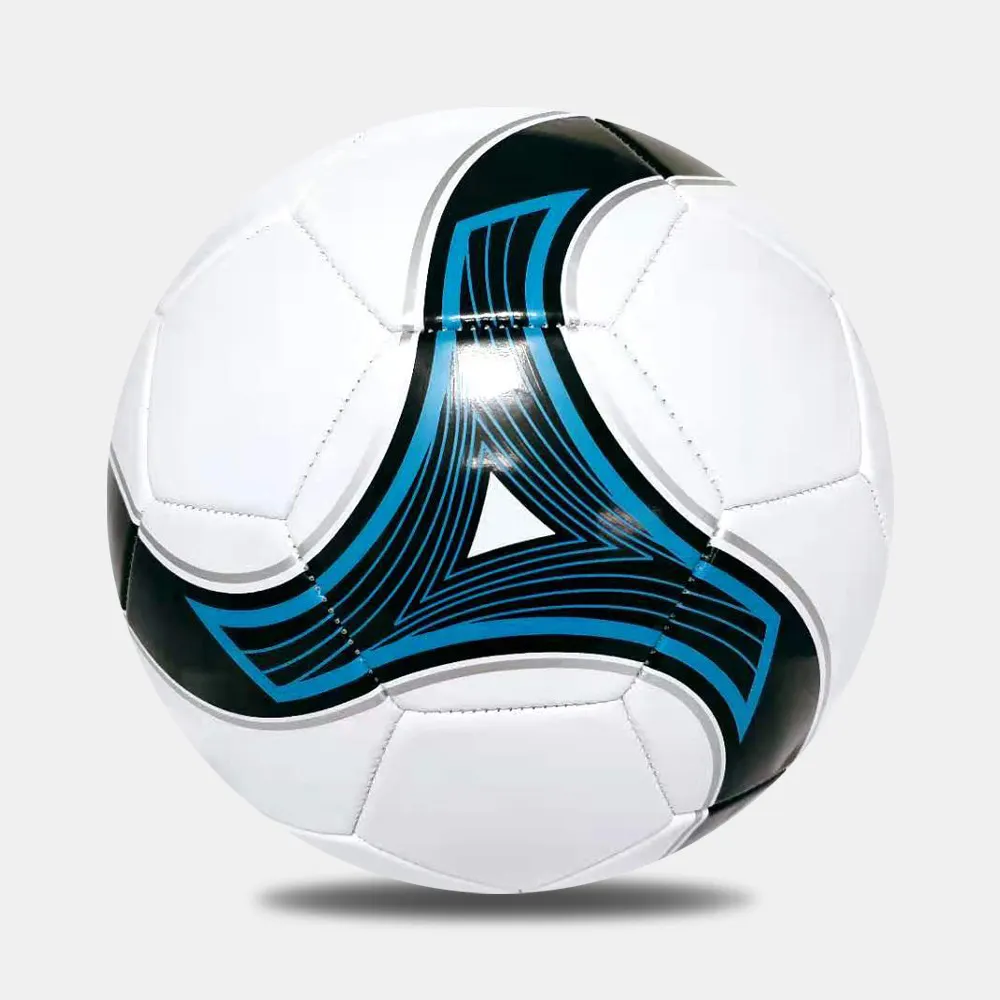 Fußball maschine genäht Werbe PVC Fußball Fußball im Großhandels preis Promotion Bonded Balls