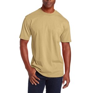 Camiseta de algodón liso con cuello redondo para hombre Super Max Heavyweight - Product Image 6