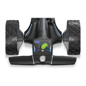 Voiturette de golf électrique avec écran tactile, roues tout-terrain, poignée réglable, design pliable facilement - Product Image 6