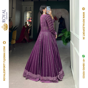 Nueva colección indo-occidental de hermoso diseño en Tarifa mayorista por Royal Export Surat - Product Image 4