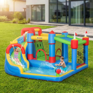 Castillo Inflable Infantil con Piscina, Equipo de Juego Divertido para Exteriores - Product Image 2