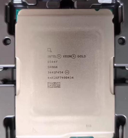 New Arrival Intel Xeon Gold 6544Y Official Version CPU, 16 Cores 32 Threads, 3.6GHz Base 4.1GHz Turbo, 45MB Cache,
