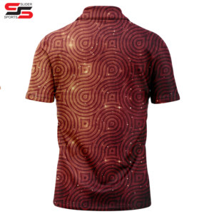 Camisetas de pesca Polo de pesca de manga corta Diseño de Jersey de poliéster Protección UV personalizada Camisas de pesca - Product Image 4